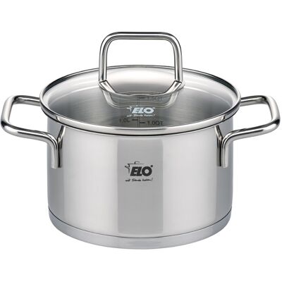 Elo Fleischtopf Citrin Ø14cm, Edelstahl Elo Fleischtopf Citrin Ø14cm, Edelstahl