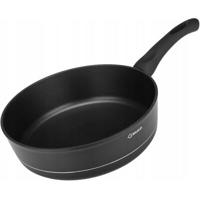 OEM Traditionelle Tiefe Antihaft-bratpfanne, Aluminium, Schwarz, Royal, 26 Cm OEM Traditionelle Tiefe Antihaft-bratpfanne, Aluminium, Schwarz, Royal, 26 Cm