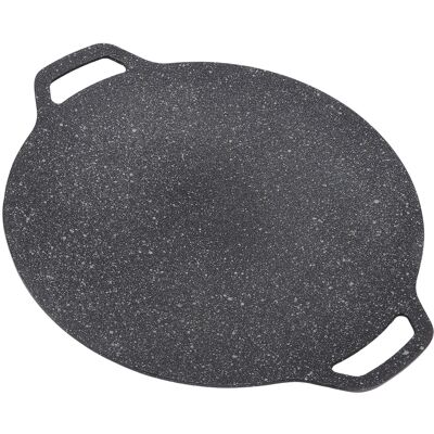 HEAT Runde Bratpfanne Aus Aluminiumguss Mit Griffen, Ideal Zum Wandern, Klettern, Campen Und Angeln Am See. HEAT Runde Bratpfanne Aus Aluminiumguss Mit Griffen, Ideal Zum Wandern, Klettern, Campen Und Angeln Am See.