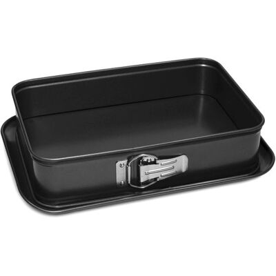 OEM Rechteckige Auflaufform 19 X 28 Cm Mit Antihaftbeschichtung, Schwarz OEM Rechteckige Auflaufform 19 X 28 Cm Mit Antihaftbeschichtung, Schwarz