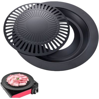 OEM Stück – Grillpfanne Für Den Haushalt – Rauchfreie, Runde Backform Ohne Kochfunktion – Grillpfanne, Küchenutensil – Für Zuhause, Partys Und Picknicks – 32 × 32 × 2,6 Cm OEM Stück – Grillpfanne Für Den Haushalt – Rauchfreie, Runde Backform Ohne Kochfunktion – Grillpfanne, Küchenutensil – Für Zuhause, Partys Und Picknicks – 32 × 32 × 2,6 Cm