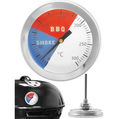 OEM Analoges Kochthermometer Für Grill, Smoker, Kochtopf, Bratpfanne, Ø 5,2 Cm, 0 °c - 300 °c OEM Analoges Kochthermometer Für Grill, Smoker, Kochtopf, Bratpfanne, Ø 5,2 Cm, 0 °c - 300 °c