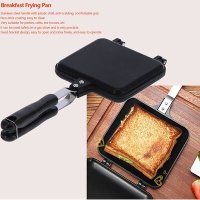 OEM Frühstückssandwichform, Antihaft-bratpfanne, Doppelseitige Sandwichpfanne, Toastbrot-backutensilien - Chg OEM Frühstückssandwichform, Antihaft-bratpfanne, Doppelseitige Sandwichpfanne, Toastbrot-backutensilien - Chg