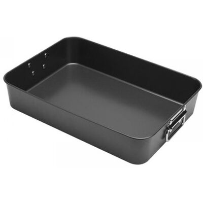 OEM Lasagneform – Aluminium-auflaufform – Hitzebeständige Backform – Für Lasagne Und Ofengerichte – Schwarz – 40 X 28 Cm OEM Lasagneform – Aluminium-auflaufform – Hitzebeständige Backform – Für Lasagne Und Ofengerichte – Schwarz – 40 X 28 Cm