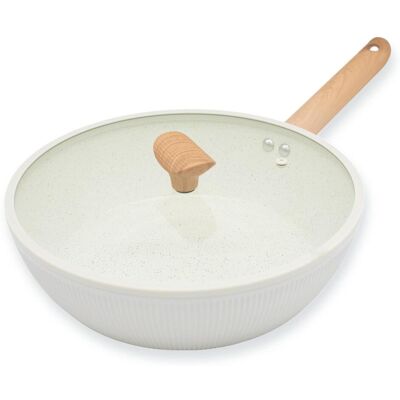 OEM Herrliche Tiefe Bratpfanne Mit Deckel, 28 Cm, Gran Duka Induktion OEM Herrliche Tiefe Bratpfanne Mit Deckel, 28 Cm, Gran Duka Induktion