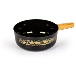 Stöckli - Emaillierter Fonduetopf Aus Gusseisen 21 Cm Schwarz - Stockli - 7421.14haa Stöckli - Emaillierter Fonduetopf Aus Gusseisen 21 Cm Schwarz - Stockli - 7421.14haa