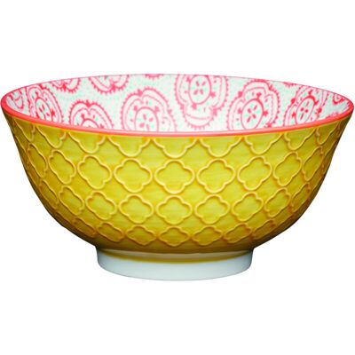 Kitchencraft Amarillo Florale Keramikschale - Küchenzubehör Kitchencraft Amarillo Florale Keramikschale - Küchenzubehör