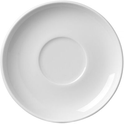 Hendi - Espresso 83mm - 12 Stk - weißes Porzellan - Untertasse Hendi - Espresso 83mm - 12 Stk - weißes Porzellan - Untertasse