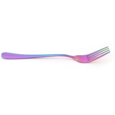HEAT Besteckset Aus Edelstahl Im Westlichen Stil, Robuste Gabel, Ideal Für Restaurant, Küche, Zuhause, Regenbogenfarben. HEAT Besteckset Aus Edelstahl Im Westlichen Stil, Robuste Gabel, Ideal Für Restaurant, Küche, Zuhause, Regenbogenfarben.