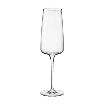 Bormioli Rocco Nexo Champagnerglas 24cl - Modern, Spülmaschinenfest, Verbessert Aroma Bormioli Rocco Nexo Champagnerglas 24cl - Modern, Spülmaschinenfest, Verbessert Aroma