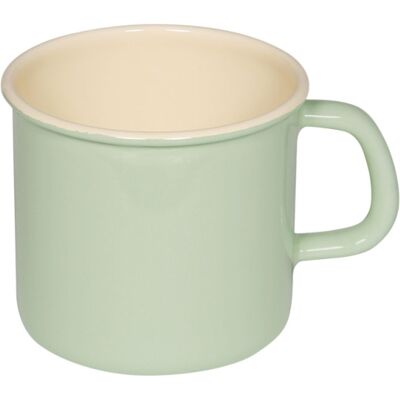 UNBEKANNT Riess Topf (becher) Mit Bördel Ø11cm 0,75 Liter Emaille Classic Pastell Nilgrün UNBEKANNT Riess Topf (becher) Mit Bördel Ø11cm 0,75 Liter Emaille Classic Pastell Nilgrün