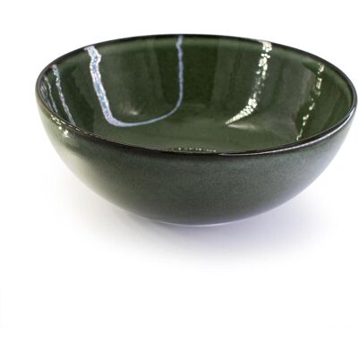 OEM Grüne Porzellan-salatschüssel 23 Cm Elegant Moss Duka OEM Grüne Porzellan-salatschüssel 23 Cm Elegant Moss Duka
