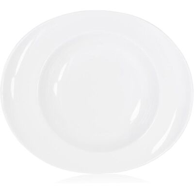OEM Time Porzellan Tiefer Suppenteller 22 Cm Weiß Oval Duka Porzellan OEM Time Porzellan Tiefer Suppenteller 22 Cm Weiß Oval Duka Porzellan