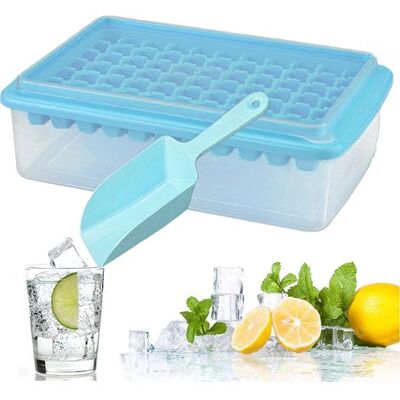 OEM Eiswürfelformen Mit Deckel, Flexibles Silikon, Stapelbar, Für Whisky, Cocktails, Kaffee OEM Eiswürfelformen Mit Deckel, Flexibles Silikon, Stapelbar, Für Whisky, Cocktails, Kaffee