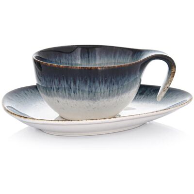 OEM Tasse Mit Untertasse, 150 Ml, Porzellan, Für Cappuccino, Dim Duka OEM Tasse Mit Untertasse, 150 Ml, Porzellan, Für Cappuccino, Dim Duka