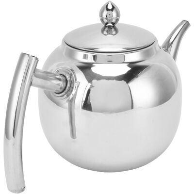 HEAT Teekanne Aus Edelstahl, Wasserkocher Mit Filter, Induktionsgeeignet, Kleines Fassungsvermögen 800 Ml HEAT Teekanne Aus Edelstahl, Wasserkocher Mit Filter, Induktionsgeeignet, Kleines Fassungsvermögen 800 Ml