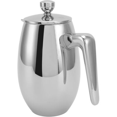 HEAT French Press Teekanne Aus Edelstahl 304 Mit Doppelwandigem U-förmigem Mundstück, 800 Ml, Für Die Handbrühmethode Zu Hause HEAT French Press Teekanne Aus Edelstahl 304 Mit Doppelwandigem U-förmigem Mundstück, 800 Ml, Für Die Handbrühmethode Zu Hause