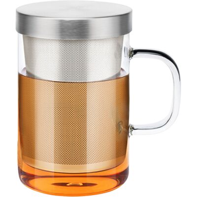 ZOTERNEN 450 Ml Teetasse Aus Borosilikatglas Mit Teesieb, Filter Und Deckel. ZOTERNEN 450 Ml Teetasse Aus Borosilikatglas Mit Teesieb, Filter Und Deckel.