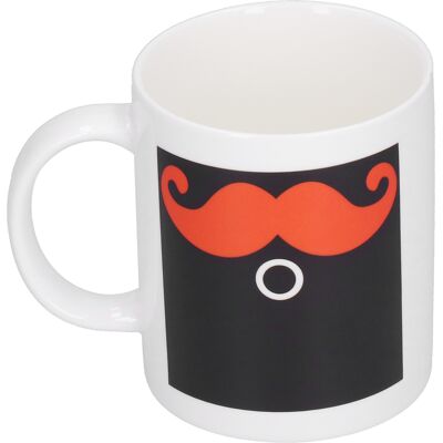HEAT Magischer Thermobecher Mit Bartmotiv, Farbwechselnder Becher Für Büro, Zuhause Und Studentenwohnheim Originelles Geschenk HEAT Magischer Thermobecher Mit Bartmotiv, Farbwechselnder Becher Für Büro, Zuhause Und Studentenwohnheim Originelles Geschenk