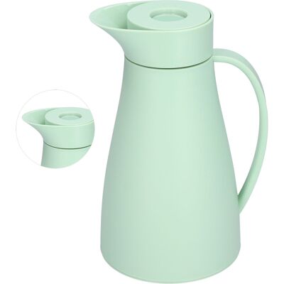 HEAT 1000-ml-doppelwand-thermoskanne, Teekanne Mit Griff, Isolierte Glaskaraffe Für Tee, Kaffee Und Grünteeaufgüsse, 1-liter-thermoskanne HEAT 1000-ml-doppelwand-thermoskanne, Teekanne Mit Griff, Isolierte Glaskaraffe Für Tee, Kaffee Und Grünteeaufgüsse, 1-liter-thermoskanne
