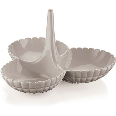 Guzzini Taubengrauer Hors D'Oeuvre-teller Von Tiffany Guzzini Taubengrauer Hors D'Oeuvre-teller Von Tiffany