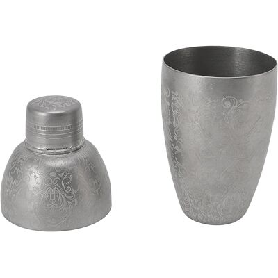 LEDE Bostoner Cocktailshaker Aus Edelstahl 304, Barmixer Für Barkeeper, Geschnitztes Amerikanisches Weinglas LEDE Bostoner Cocktailshaker Aus Edelstahl 304, Barmixer Für Barkeeper, Geschnitztes Amerikanisches Weinglas