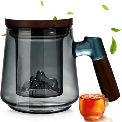 OEM Teebecher Mit Deckel Und Teesieb Teeglas Mit Teesieb Glasteekanne 500-ml-teeglas Für Losen Tee Blüten-teekanne Mit Teesieb Großer Becher Für Mit Holz OEM Teebecher Mit Deckel Und Teesieb Teeglas Mit Teesieb Glasteekanne 500-ml-teeglas Für Losen Tee Blüten-teekanne Mit Teesieb Großer Becher Für Mit Holz