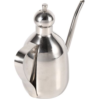 HEAT 0,35l Edelstahl-ausgießflasche Für Olivenöl Und Essig, Küchenspender, Haushaltskrug, Edelstahl, 1 Stück. HEAT 0,35l Edelstahl-ausgießflasche Für Olivenöl Und Essig, Küchenspender, Haushaltskrug, Edelstahl, 1 Stück.