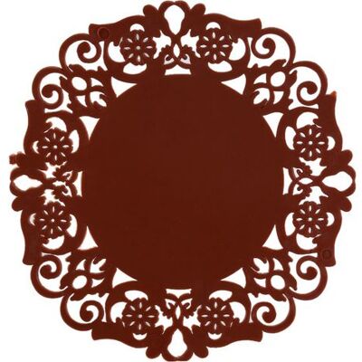 HEAT Set Mit 6 Silikon-spitzenuntersetzern, Rund, Rutschfest, Tischschutz Für Tassen, Schüsseln, Gläser Und Kaffeebecher, Elegant Und Wiederverwendbar HEAT Set Mit 6 Silikon-spitzenuntersetzern, Rund, Rutschfest, Tischschutz Für Tassen, Schüsseln, Gläser Und Kaffeebecher, Elegant Und Wiederverwendbar