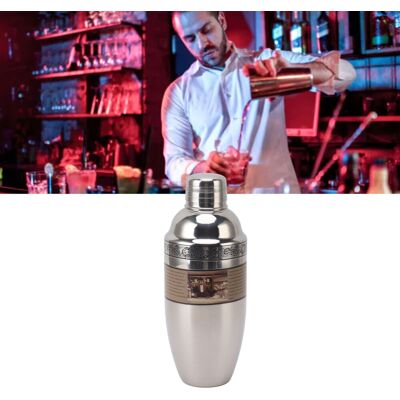 JUTE Weingläser Aus Edelstahl 304, Japanischer Stil, Amerikanischer Stil, Bostoner Stil, Cocktailshaker, Barmixer, Stil 2 JUTE Weingläser Aus Edelstahl 304, Japanischer Stil, Amerikanischer Stil, Bostoner Stil, Cocktailshaker, Barmixer, Stil 2