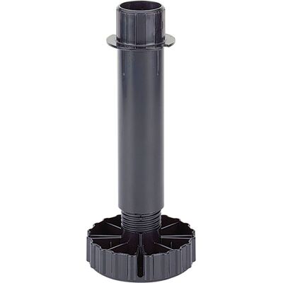 Hettich - Korrekt Sockelverstellfuss - Schwarz - Ø35mm - Verstellbarer Sockelfuß Hettich - Korrekt Sockelverstellfuss - Schwarz - Ø35mm - Verstellbarer Sockelfuß