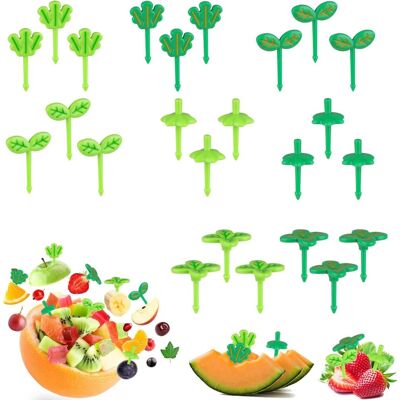 TRUVO 24 Wiederverwendbare Mini-obstgabeln Für Kinder TRUVO 24 Wiederverwendbare Mini-obstgabeln Für Kinder