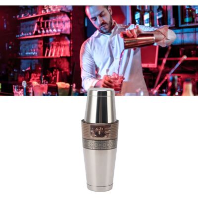 JUTE Weingläser Aus Edelstahl 304, Japanischer Stil, Amerikanischer Stil, Bostoner Stil, Cocktailshaker, Barmixer, Stil 3 JUTE Weingläser Aus Edelstahl 304, Japanischer Stil, Amerikanischer Stil, Bostoner Stil, Cocktailshaker, Barmixer, Stil 3