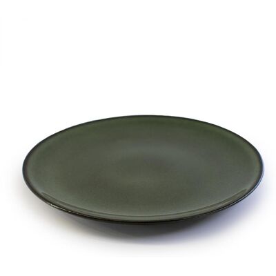 OEM Grüner Porzellan-frühstücksteller 21 Cm Elegant Moss Duka OEM Grüner Porzellan-frühstücksteller 21 Cm Elegant Moss Duka