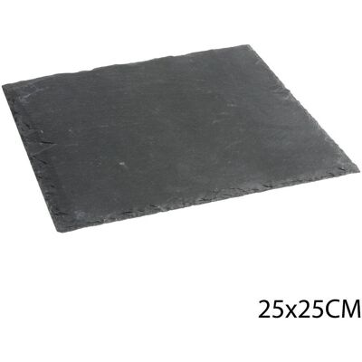 SECRET DE GOURMET Serviertablett Aus Schiefer, 25 X 25 Cm SECRET DE GOURMET Serviertablett Aus Schiefer, 25 X 25 Cm
