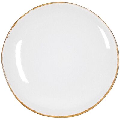 Mica Decorations - Mica Essteller Tabo Weiß, Ø 26,5 Cm X 3 Cm Deko-accessoires Mica Decorations - Mica Essteller Tabo Weiß, Ø 26,5 Cm X 3 Cm Deko-accessoires