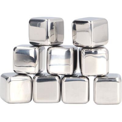 AUCO Set Mit 12 Eiswürfelformen + Eiszange Aus Metall, Whisky- Und Weinset, Schnellkühlende Eiswürfel AUCO Set Mit 12 Eiswürfelformen + Eiszange Aus Metall, Whisky- Und Weinset, Schnellkühlende Eiswürfel