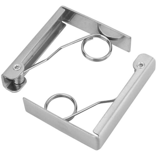 Ahlsen Tischdecken-Clips, 2 Stück Edelstahl-Tischdeckenhalter-Clips, Frühlings-Tischdecken-Clips