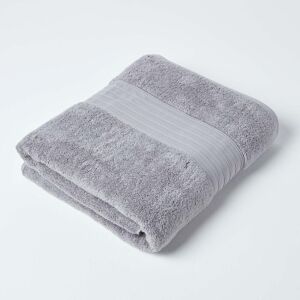 Zero Twist-badelaken Aus Supima-baumwolle, Grau - Homescapes Zero Twist-badelaken Aus Supima-baumwolle, Grau - Homescapes