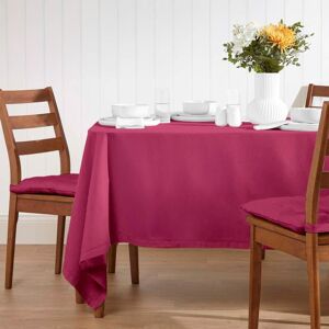 Homescapes - Tischdecke Aus 100% Baumwolle, 138 X 178 Cm, Pflaume Homescapes - Tischdecke Aus 100% Baumwolle, 138 X 178 Cm, Pflaume