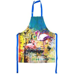 Signes Grimalt - Schrotküche Multicolor Textile Flamingo Apron 60x80x1cm 14025 Signes Grimalt - Schrotküche Multicolor Textile Flamingo Apron 60x80x1cm 14025