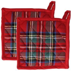 TOGNANA Topflappen 18x18 Cm Rote Baumwolle TOGNANA Topflappen 18x18 Cm Rote Baumwolle