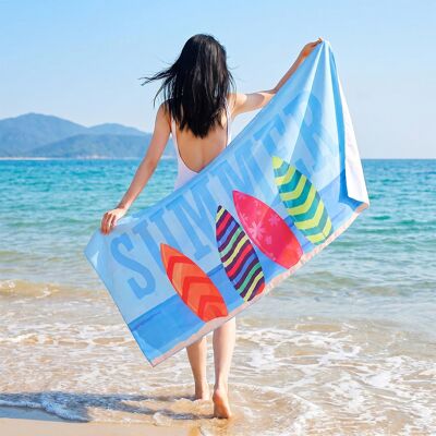 OEM Leichtes, Sandabweisendes, Schnelltrocknendes Mikrofaser-strandtuch – Große Picknickdecke, 70 X 150 Cm OEM Leichtes, Sandabweisendes, Schnelltrocknendes Mikrofaser-strandtuch – Große Picknickdecke, 70 X 150 Cm