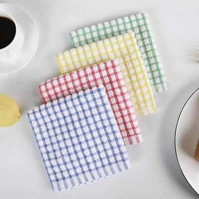 OEM Geschirrtuch-set, 8-teilig – Geschirrtücher – Kleine Geschirrtücher – Reinigungstücher – Mikrofasertücher – 30 X 30 Cm – Baumwolle – 2 X Rot + 2 X Gelb + 2 X Blau + 2 X Grün OEM Geschirrtuch-set, 8-teilig – Geschirrtücher – Kleine Geschirrtücher – Reinigungstücher – Mikrofasertücher – 30 X 30 Cm – Baumwolle – 2 X Rot + 2 X Gelb + 2 X Blau + 2 X Grün