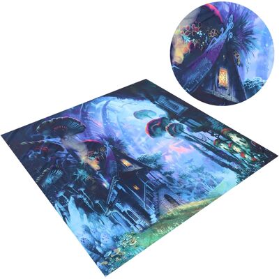 HEAT Wandbehang Mit Waldmotiv, Strandteppich, Decke 200 X 150 Cm, Wohn-/schlafzimmerdekoration HEAT Wandbehang Mit Waldmotiv, Strandteppich, Decke 200 X 150 Cm, Wohn-/schlafzimmerdekoration