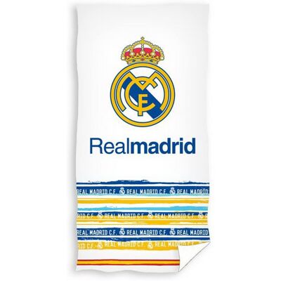 AC-DECO Strandtuch 75 X 150 Cm, 100 % Baumwolle, Real Madrid AC-DECO Strandtuch 75 X 150 Cm, 100 % Baumwolle, Real Madrid