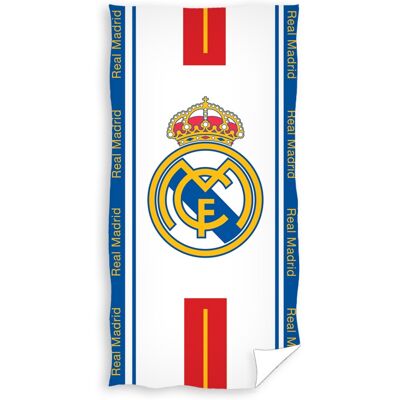 AC-DECO Real Madrid Fan-badetuch Aus Baumwolle, Strandtuch Für Den Pool, 70 X 140 Cm AC-DECO Real Madrid Fan-badetuch Aus Baumwolle, Strandtuch Für Den Pool, 70 X 140 Cm