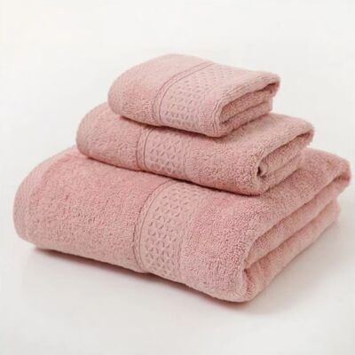 OEM Ultraweiches Und Hochsaugfähiges Handtuchset Aus Reiner Baumwolle, 3-teilig, Bestehend Aus 1 Badetuch, 1 Handtuch Und 1 Waschlappen Für Das Badezimmer Zu Hause. OEM Ultraweiches Und Hochsaugfähiges Handtuchset Aus Reiner Baumwolle, 3-teilig, Bestehend Aus 1 Badetuch, 1 Handtuch Und 1 Waschlappen Für Das Badezimmer Zu Hause.