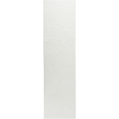 BELIANI Kunstfellteppich Ontake Cremeweiß 80 X 300 Cm BELIANI Kunstfellteppich Ontake Cremeweiß 80 X 300 Cm