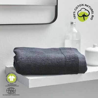 TODAY - Organic Fusain - 70x130 cm - Badetuch TODAY - Organic Fusain - 70x130 cm - Badetuch